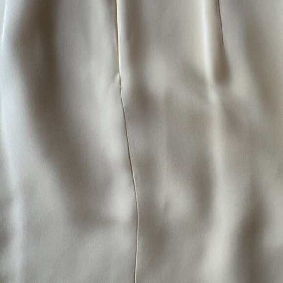 Escada Couture Luxury Vintage Butter Yellow Dress & Matching Jacket | Size 38 - Picture 9 of 15